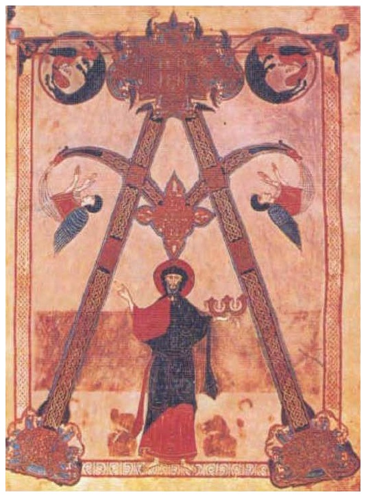 FAKE-Jesus mit Alpha und Omega FAKE-Jesus mit Alpha und Omega