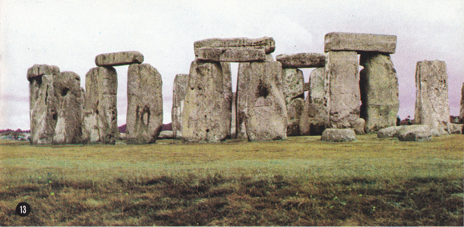 Trilitos de Stonehenge,
                                      primer plano