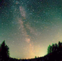 La v�a
                                          lactea