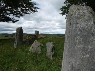 C�rculo de piedras de Old Keig,
              Escocia