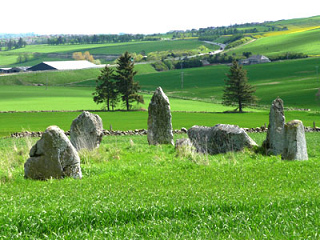 C�rculo de piedras de Balquhain, Escocia