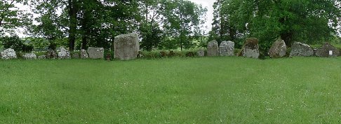 C�rculo de piedras en Lios, Irlanda