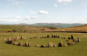 C�rculo de piedras en Swinside,
              Inglaterra