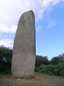 Menhir de Kerloas en
                        Breta�a [3]