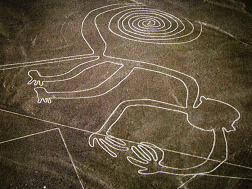 L&iacute;neas de
                          Nasca, p.e. el mono