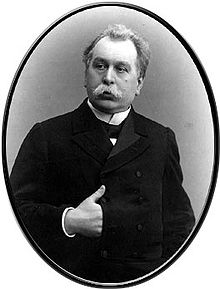 Wjatscheslaus von Plechwe (Vyacheslav von Plehve),
                Portrait des zaristischen Innenministers, der ein Jahr
                sp�ter 1904 stirbt [11].