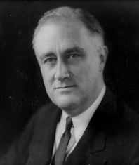Franklin Delano
                          Roosevelt, Portrait 1933