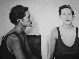 Der deutsche Gulagh�ftling Lothar
                            Scholz, Aufnahme von 1947