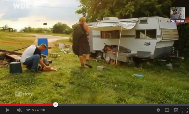 Kentucky: Wohnwagen f�r 2 Farmarbeiter und ein Hund