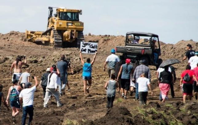 Nord-Dakota: Sioux
                        gegen Pipeline 2016