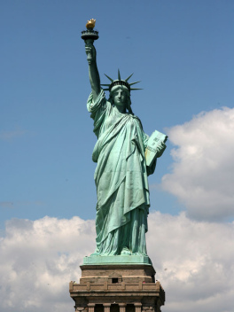 Freiheitsstatue praktisch ohne
                                Br�ste