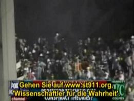Prof. Barrett: "Entre Usted a la
                            p�gina web www.st911.org, 'Escolares para la
                            verdad'." ("Scholars for 9/11
                            truth").