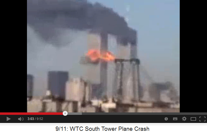 Die Bombenexplosion beim S�dturm an
                          der Ecke 02