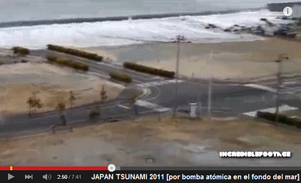 Vete "EUA": tsunamis
                            provocados por bomba at�mica en el fondo del
                            mar - terremotos antes y despu�s faltan