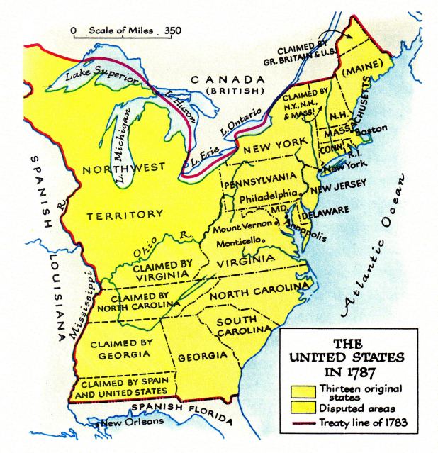 Partition of North "America"
                    between USA, Great Britain and Spain