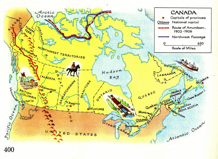 Mapa de Canadá Mapa de Canadá