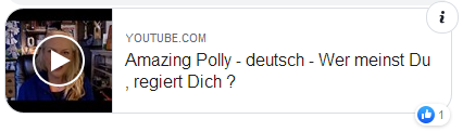 Bericht von
                            Amazing Polly: Wer regiert dich?