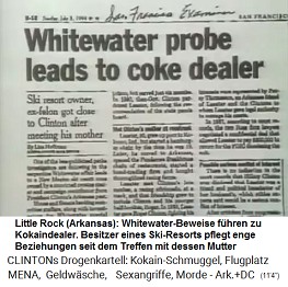 Artikel (1994ca.):
                    Whitewater-Beweis f�hrt zu Kokaindealer