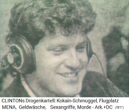 Ein
                            Clinton auf Drogen