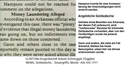 Artikel (Auszug): Geldw�sche
                            ohne Anklagen