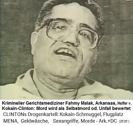 Little Rock (Arkansas): Der korrupte Gerichtsmediziner Fahmy Malak beurteilt Mord als Selbstmord oder Unfall