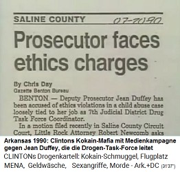 Arkansas, Artikel vom 7.10.1990: Saline County: Staatsanw�ltin wird wegen Ethik belastet