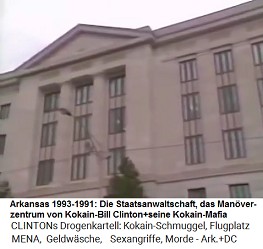 Little Rock (Arkansas), das Geb�ude der Clinton-Kokainmafia-Staatsanwaltschaft