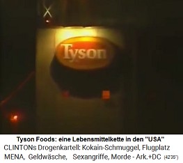 Tyson Foods, Logo, eine Lebensmittelkette in den "USA"