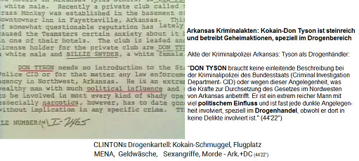 Akte der Kriminalpolizei Arkansas: Tyson als Drogenh�ndler