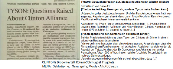 Artikel: TYSON: Es tauchen Fragen auf, ob da eine Allianz mit Clinton existiert