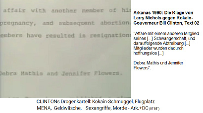 Arkanas 1990: Die Klage von Larry Nichols gegen Kokain-Gouverneur Bill Clinton, Text 02