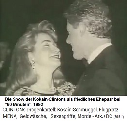 Die Show der Kokain-Clintons als friedliches Ehepaar bei 60 Minuten