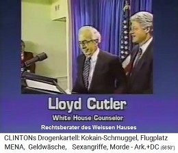 Demokratte Lloyd Cutler, ein weiterer "Rechtsberater" des Weissen Hauses