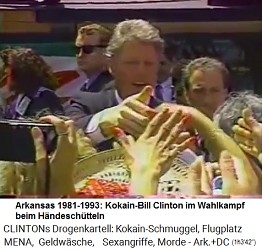 Arkansas 1981-1993, Kokain-Gouverneur Bill Clinton im Wahlkampf