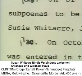 Susan Whitacre wird in eine Verbindungsposition zwischen Weissem Haus und Arkansas gestellt