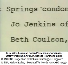 Jo Jenkins bekommt einen hohen Posten bei der Elektrizit�tsgesellschaft von Arkansas AP&L