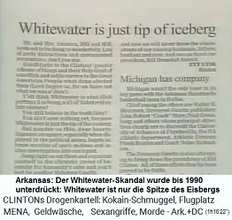 Der Whitewater-Skandal wurde bis 1990 unterdr�ckt, und dann war Schluss mit Verstecken