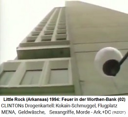 Little Rock (Arkansas), die Worthen Bank, wo ein Feuer gewesen sein soll 02