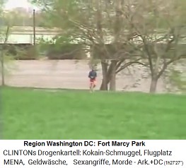 Der Fort Marcy-Park n�rdlich von Washington DC