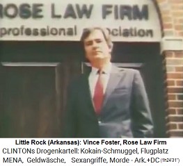 Little Rock (Arkansas): Der Angestellte Vince Foster von der Kanzlei Rose Law Firm wurde Rechtsberater des Weissen Hauses