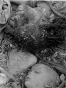 Two dead bodies with
                            different points of death