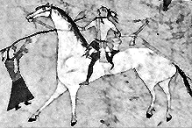 Crazy Horse,
                      Hhlenzeichnung