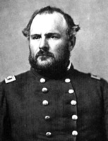 "Christlicher",
              weiss-rassistischer "US"-General John. M.
              Chivington, Portrait