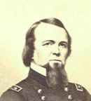 "Christlicher",
              weiss-rassistisch "amerikanischer" General Pope,
              Portrait