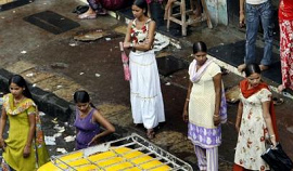 Mumbai, prostitutes in the street