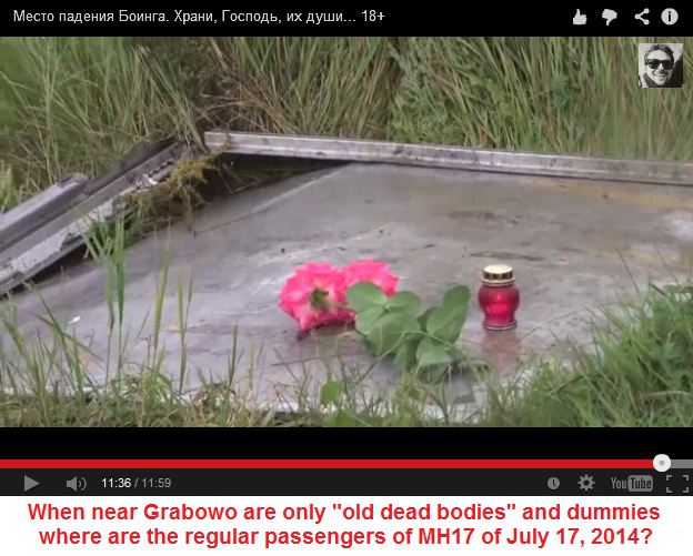 Remembering location for
                        MH17 near Grabovo, but there is the question
                        yet: where have gone the regular passengers of
                        flight MH17 of July 17, 2014?