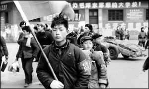 Shanghai:
                        Studentendemonstration Dezember 1966