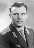 Yuri Gagarin,
                          retrato de un paracaidista