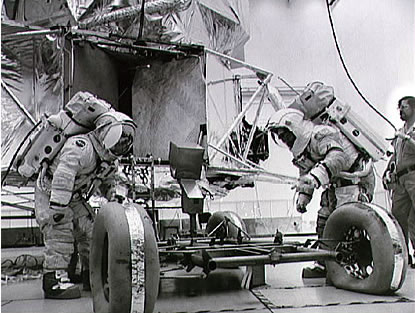 El
                        "carro lunar" en el entrenamiento, hay
                        un revent�n