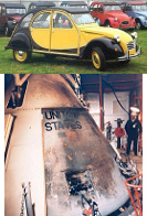 Astronaut
Grissom bezeichnete Apollo 1 kurz
vor dem Brand als
"Lemon", als Citroën
2CV Astronaut Grissom
bezeichnete Apollo 1 kurz vor dem
Brand als "Lemon", als
Citroën 2CV